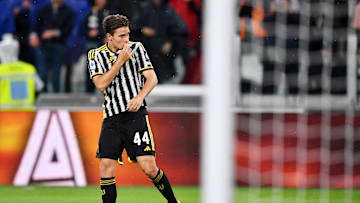 Nicolo Fagioli in action for Juventus