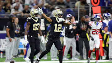 New Orleans Saints wide receiver Chris Olave