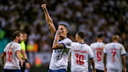 Gilberto anotou o gol do Bahia no empate contra o Corinthians