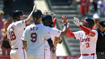 Oakland Athletics v Los Angeles Angels