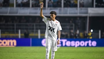 Robinho Jr. fez um bom jogo contra o Fortaleza