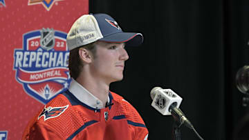 Ryan Chesley, Washington Capitals Mandatory Credit: Eric Bolte-Imagn Images