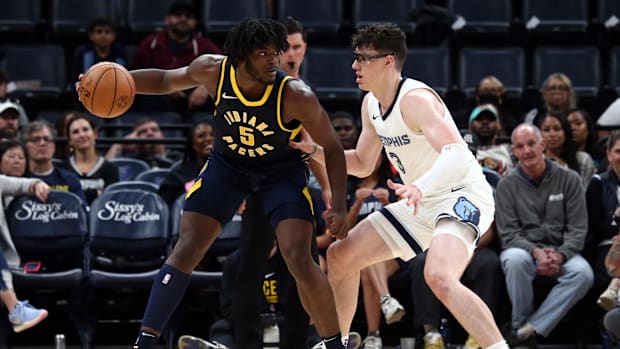 Indiana Pacers forward Jarace Walker