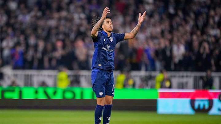 Olympique Lyonnais v Manchester United - UEFA Europa League 2024/25 Quarter Final First Leg