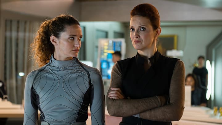 THE ARK -- "Failed Experiment" Episode 201 -- Pictured: (l-r) -- (Photo by: Aleksandar Letic/Ark TV Holdings, Inc./SYFY)