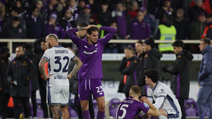 The match between Fiorentina and Inter Milan was suspended after Bove's medical episode. 