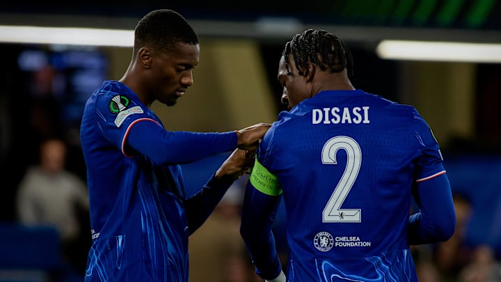Center back's Tosin Adarabioyo (left) and Axel Disasi (right) will hope to lead a young Chelsea squad against FC Astana in the Conference League.