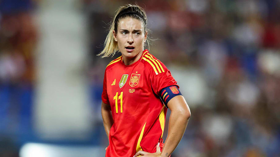 Alexia Putellas will lead Spain against Switzerland in the team's Euro 2025 quarterfinal matchup. | o by Judit Cartiel/Getty Image