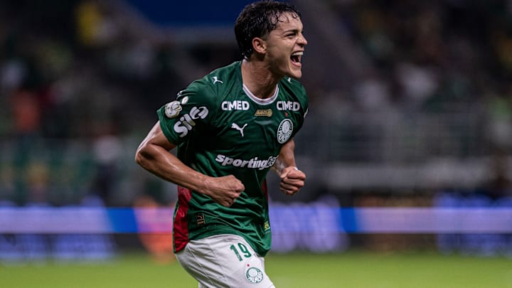 Ramón Sosa foi um dos destaques do Palmeiras na 5ª fase da Copa do Brasil 2026