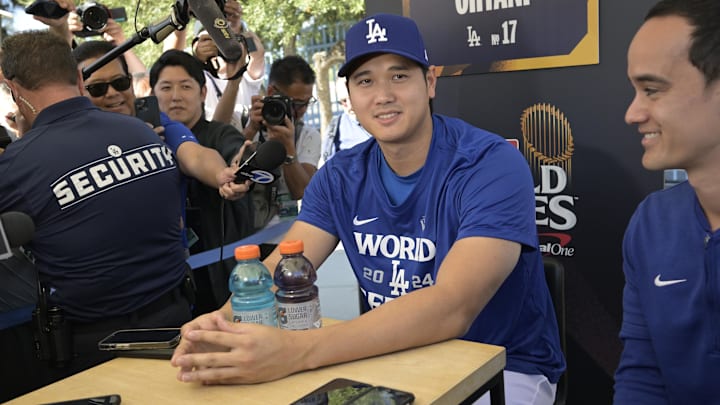 Ohtani hit .310 with 54 home runs and 130 RBIs during the 2024 season.
