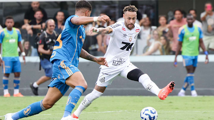 O duelo contra o Cruzeiro foi um dos melhores do Santos na temporada 2025 O duelo contra o Cruzeiro foi um dos melhores do Santos na temporada 2025