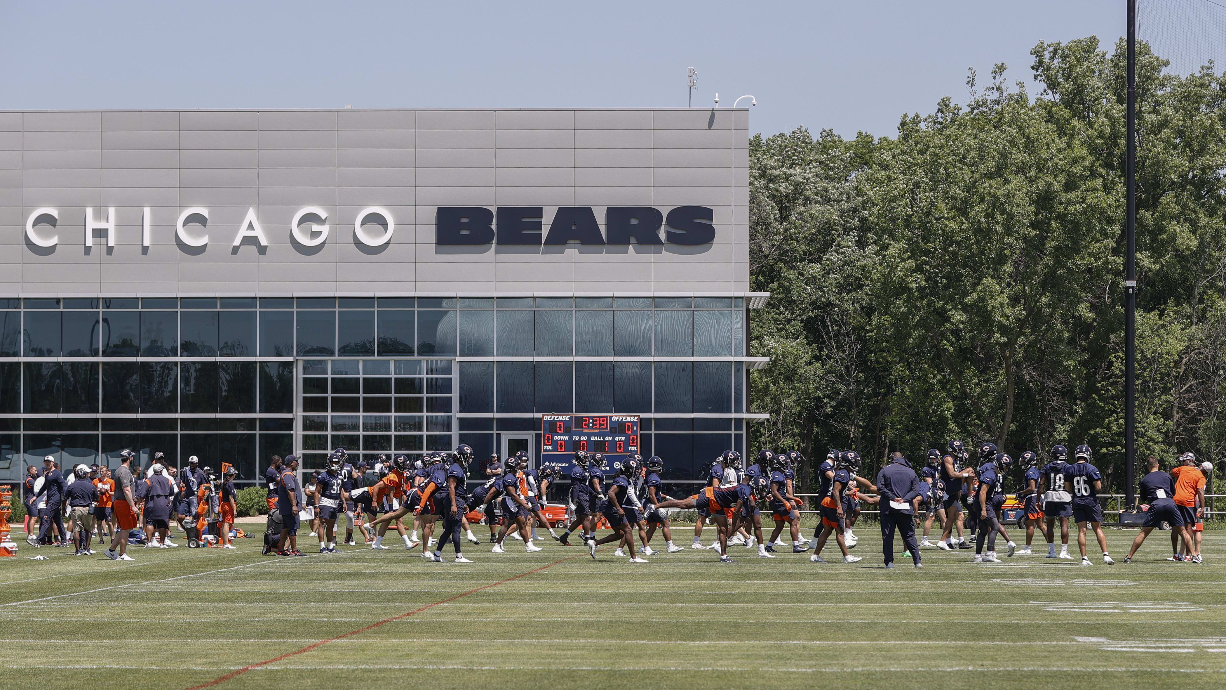 The Bears are scheduled for fewer OTA practices this year than other teams.