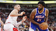 Philadelphia 76ers center Joel Embiid.