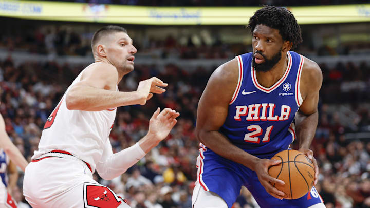 Philadelphia 76ers center Joel Embiid.