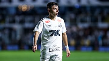 Barreal é um dos destaques do Santos na temporada