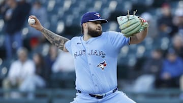Former Blue Jays starting pitcher Alek Manoah is joining the Angels