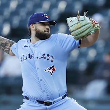 Former Blue Jays starting pitcher Alek Manoah is joining the Angels