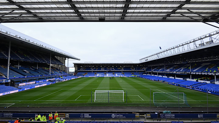 The first Merseyside derby of the season was postponed due to severe weather. The first Merseyside derby of the season was postponed due to severe weather.