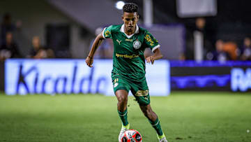 Estêvão é figura importante no time do Palmeiras 