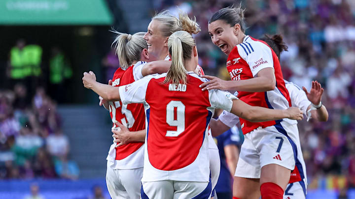 Arsenal are European champions. Arsenal are European champions.