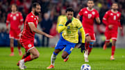 Brasil criou poucas oportunidades de gol em Lille