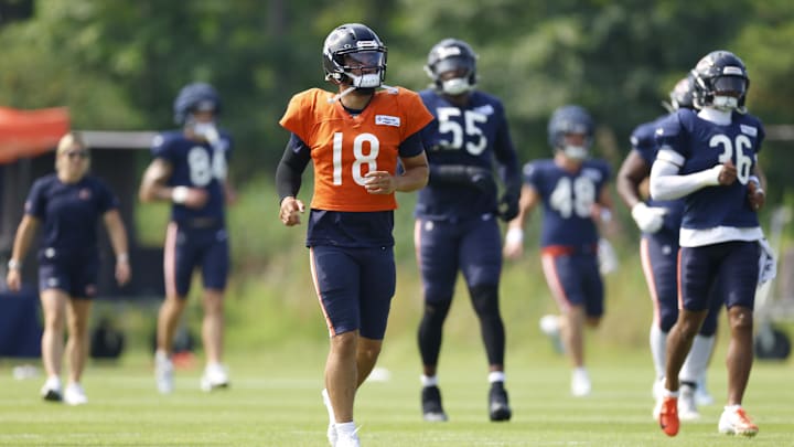 It will be a while before the Bears and Caleb Williams are back on the practice field after Tuesday as they've altered their practice schedule for the bye week and are off starting Wednesday. It will be a while before the Bears and Caleb Williams are back on the practice field after Tuesday as they've altered their practice schedule for the bye week and are off starting Wednesday.