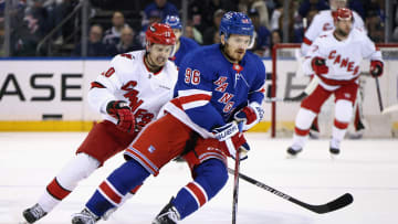 Carolina Hurricanes v New York Rangers - Game One