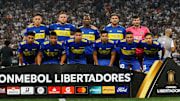 Boca cuando debía moverse para inquietar al Corinthians en ataque.