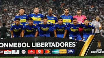 Boca cuando debía moverse para inquietar al Corinthians en ataque.