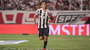 Thiago Almada marcou o gol do Botafogo no Morumbis.