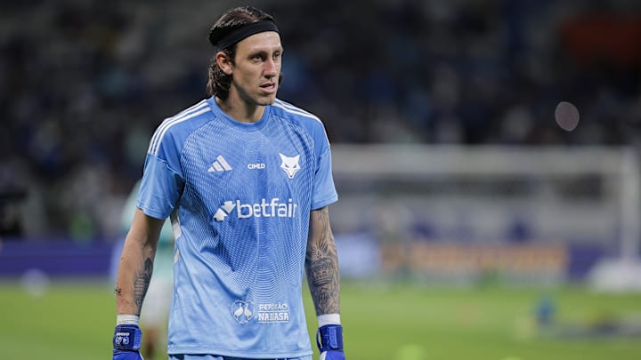 Com Matheus Cunha lesionado, Cássio pode ser utilizado logo no primeiro jogo do Cruzeiro em 2026