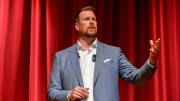 Ryan Leaf, former NFL quarterback and C.M. Russell HIgh grad, delivers his talk entitled \"Lying to Myself\", Thursday evening in the CMR Auditorium.

Syndication Greatfalls