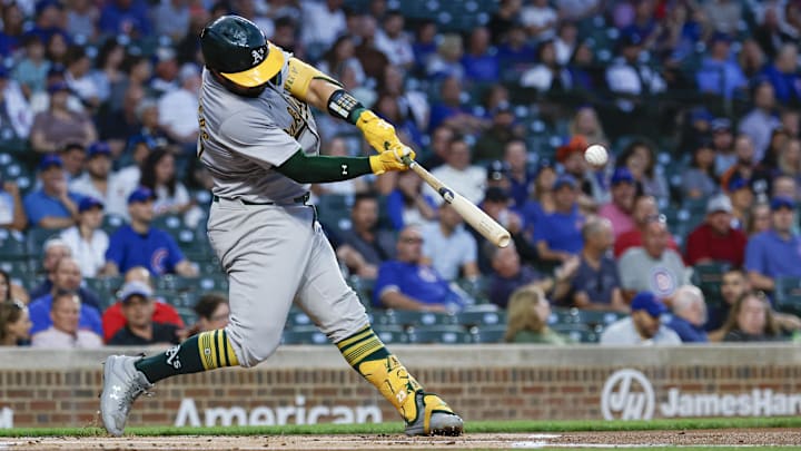 Oakland Athletics Catcher Shea Langeliers Oakland Athletics Catcher Shea Langeliers