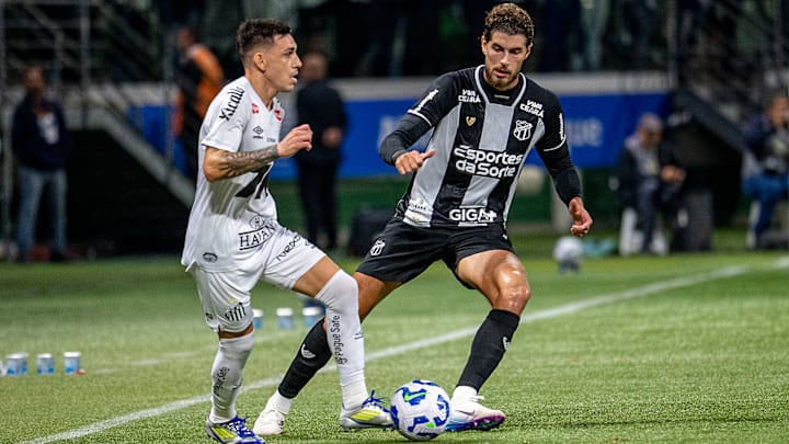 Santos, novamente, jogou pouco futebol Santos, novamente, jogou pouco futebol