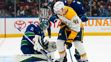 Nashville Predators v Vancouver Canucks