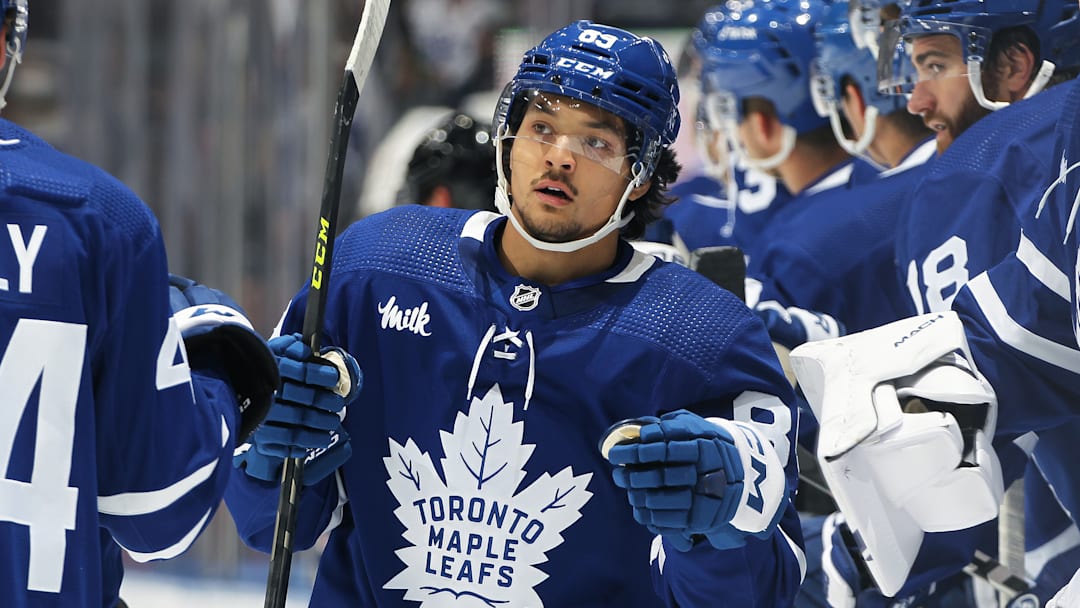 The Toronto Maple Leafs should consider holding onto Nick Robertson in light of his better-than-expected season.