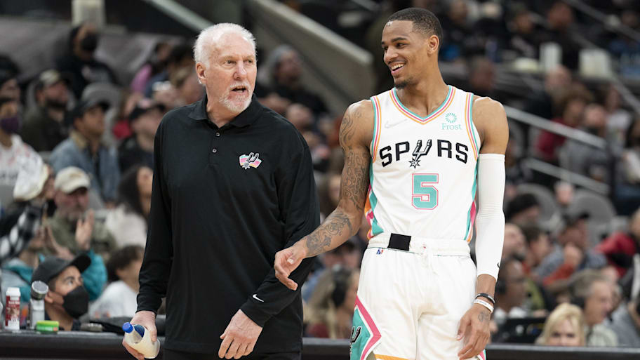 Murray played for Popovich to begin his NBA career | Scott Wachter-Imagn Images