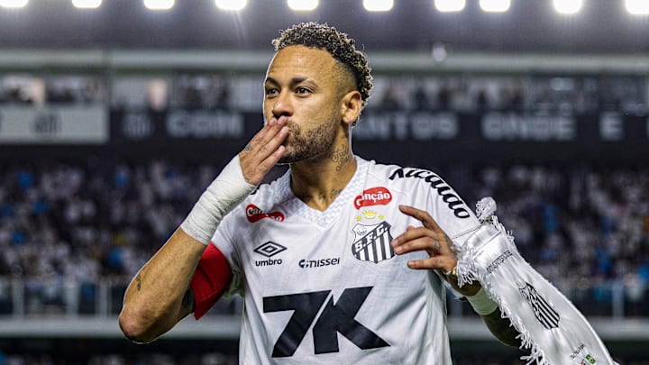 Neymar a été décisif pour Santos cette nuit.