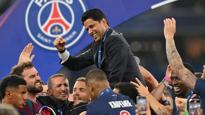 PSG president Nasser Al-Khelaifi is a "Foreground" owner in FM24.