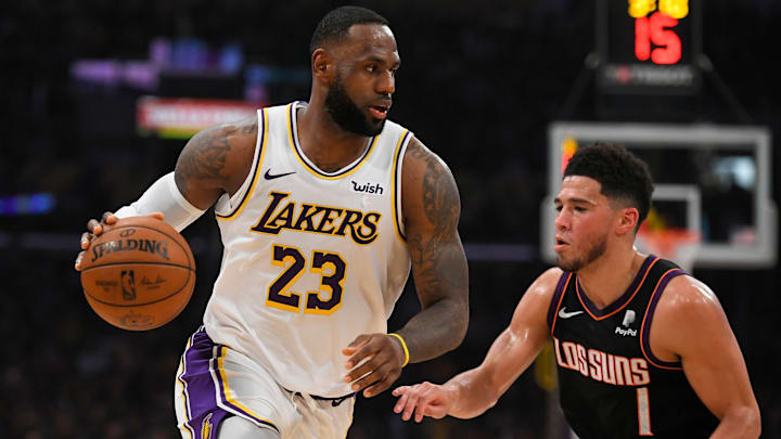 Phoenix Suns, Devin Booker, Los Angeles Lakers, LeBron James