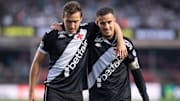 Coutinho foi um dos principais destaques do Vasco contra o Santos