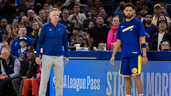 Steve Kerr, Klay Thompson, Golden State Warriors