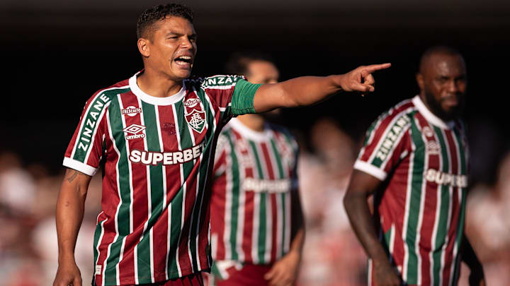 Thiago Silva é um dos líderes do Fluminense no Brasileirão 2025 Thiago Silva é um dos líderes do Fluminense no Brasileirão 2025