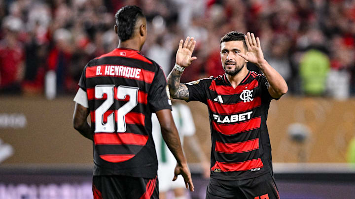 Arrascaeta marcou o primeiro gol do Flamengo no Mundial Arrascaeta marcou o primeiro gol do Flamengo no Mundial