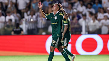 Atacante marcou um dos gols na vitória sobre o Santos, pelo Campeonato Paulista 2025