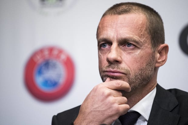 UEFA president Aleksander Ceferin.
