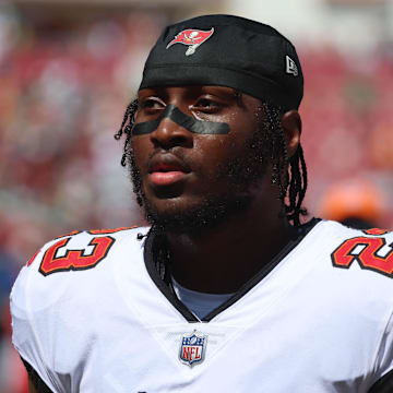 Tampa Bay Buccaneers safety Tykee Smith against the Philadelphia Eagles.