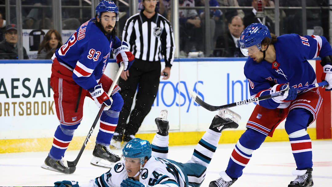 San Jose Sharks v New York Rangers