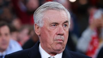Carlo Ancelotti sur le banc du Real Madrid