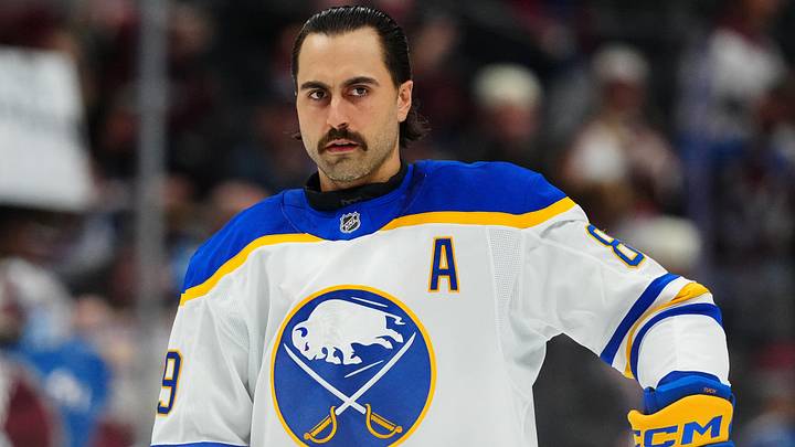 Buffalo Sabres winger Alex Tuch, a potential 2026 NHL free agent